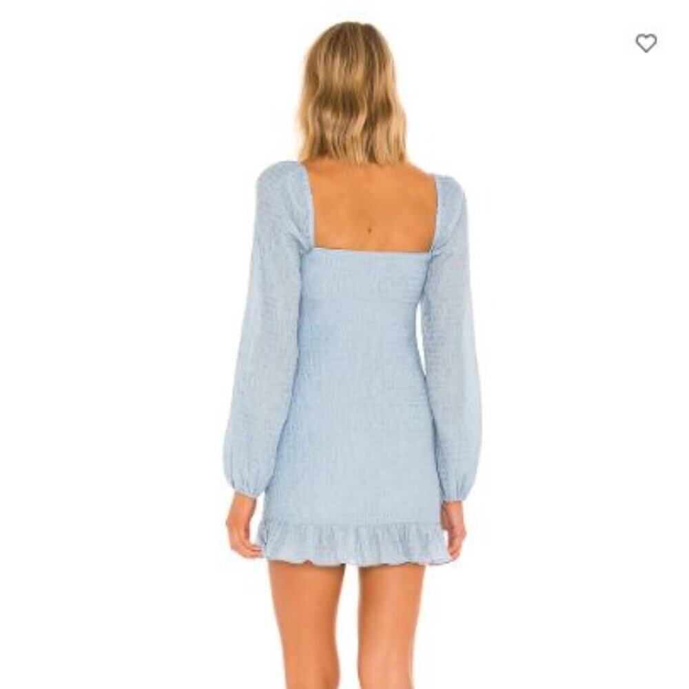 Majorelle Sofia Mini Dress Small Bow Cocktail Cottage Coquette Fairy Pastel Boho - Picture 2 of 11